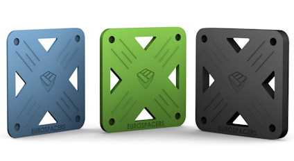 PALLNINGSBRICKA XL10 95X95X10 MM SVART