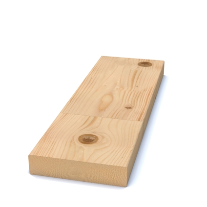 45X195 K-VIRKE C24 FINGERSKARVAD GRAN 6,6M