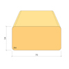 BYGGREGEL G4-3 GRAN 34X70 LPM