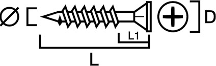 FIBERCEMENTSKRUV ZNNI PH2