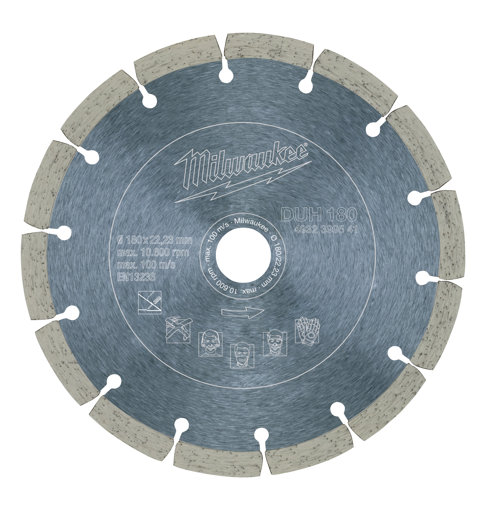 DIAMANTSKIVA DUH 180X22,2  - Milwaukee
