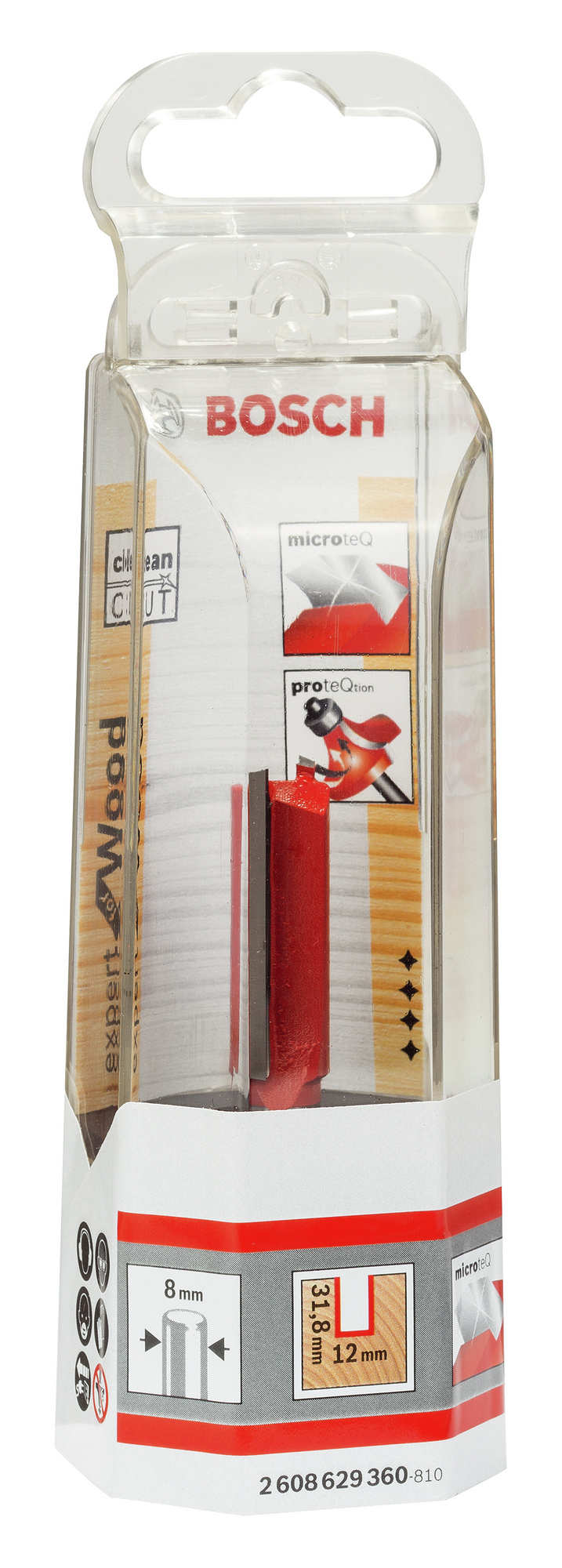 NOTFRÄS S8 D12 L31,8 EXP - Bosch