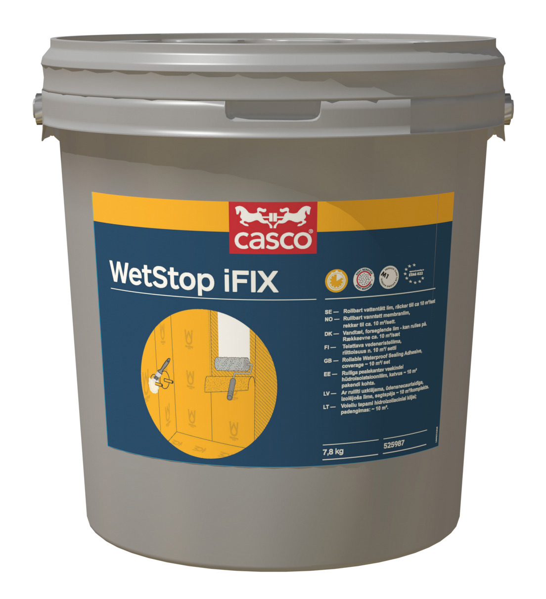 MEMBRAN WETSTOP IFIX SET CASCO7,8KG - Casco