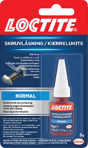 SKRUVLÅSNING NORMAL 5 G - LOCTITE
