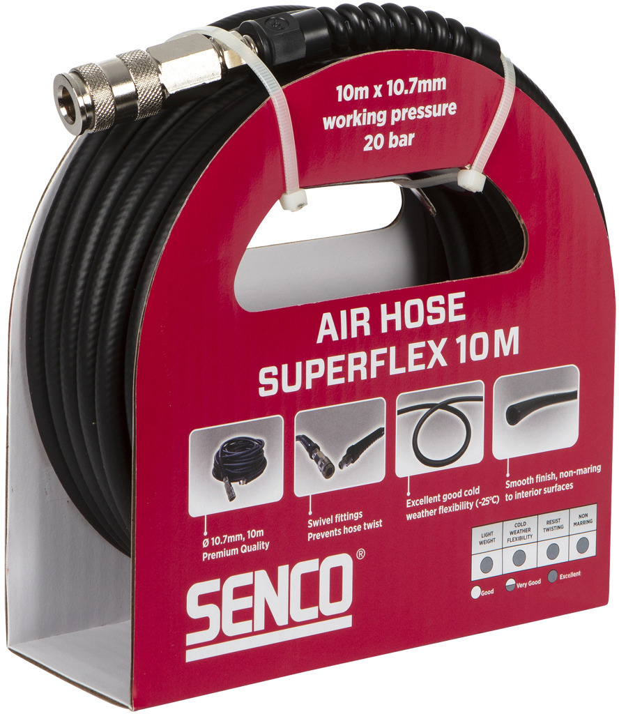 SLANGSATS PVC SENCO SUPER FLEX DM. 8X10MM, 10 METER - 