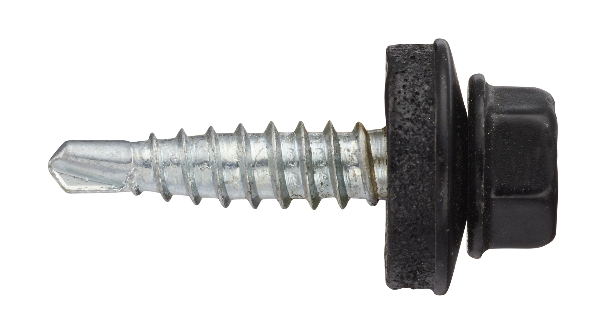 ÖVERLAPPSKRUV STÅL PLASTASK 4,8X23 UTV SVART 100ST - Väst Svensk Byggskruv