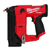 Röd och svart dyckertpistol med texten "Milwaukee FUEL" på sidan och ett ergonomiskt handtag.