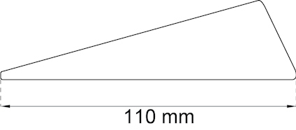 DÖRRKIL 2370 GRÅ 110 MM