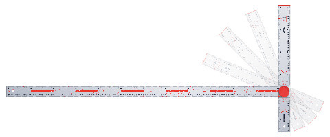 GIPSVINKEL STÄLLBAR PS 120 - Hultafors