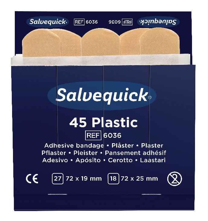 PLÅSTER PLAST 6X45 6036 AUTOMAT - Salvequick