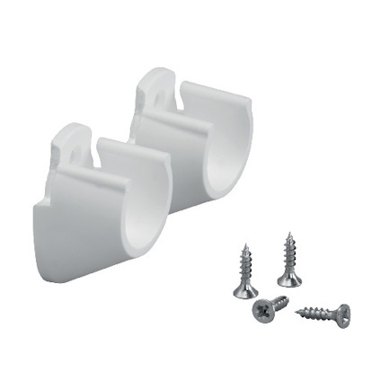 KLÄDSTÅNGSHÅLLARE VÄGG/VÄGG