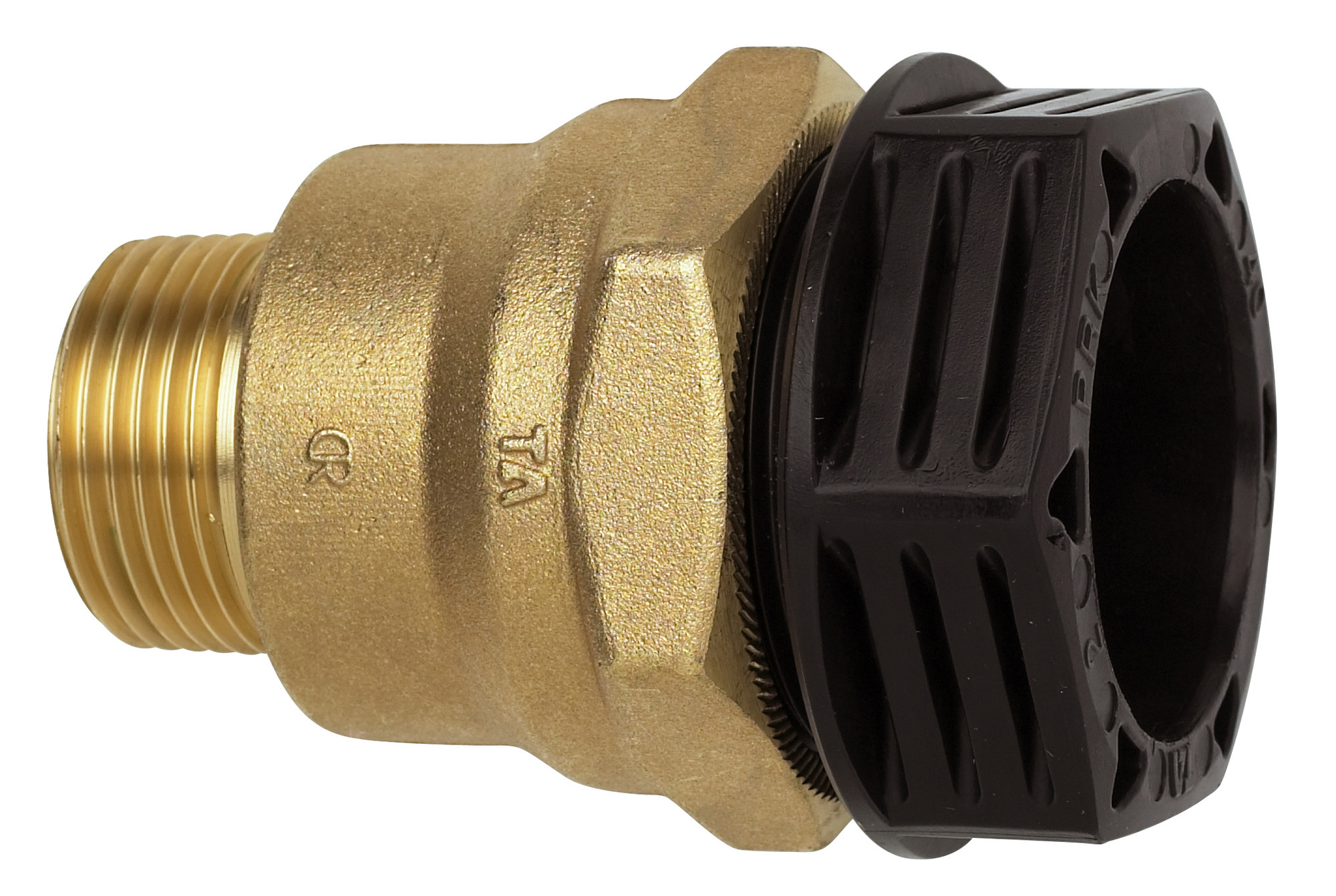 PEM-KOPPLING AV METALL RAK PLAST-UTVÄNDIG GÄNGA FÖRMINSKAD TA - TA