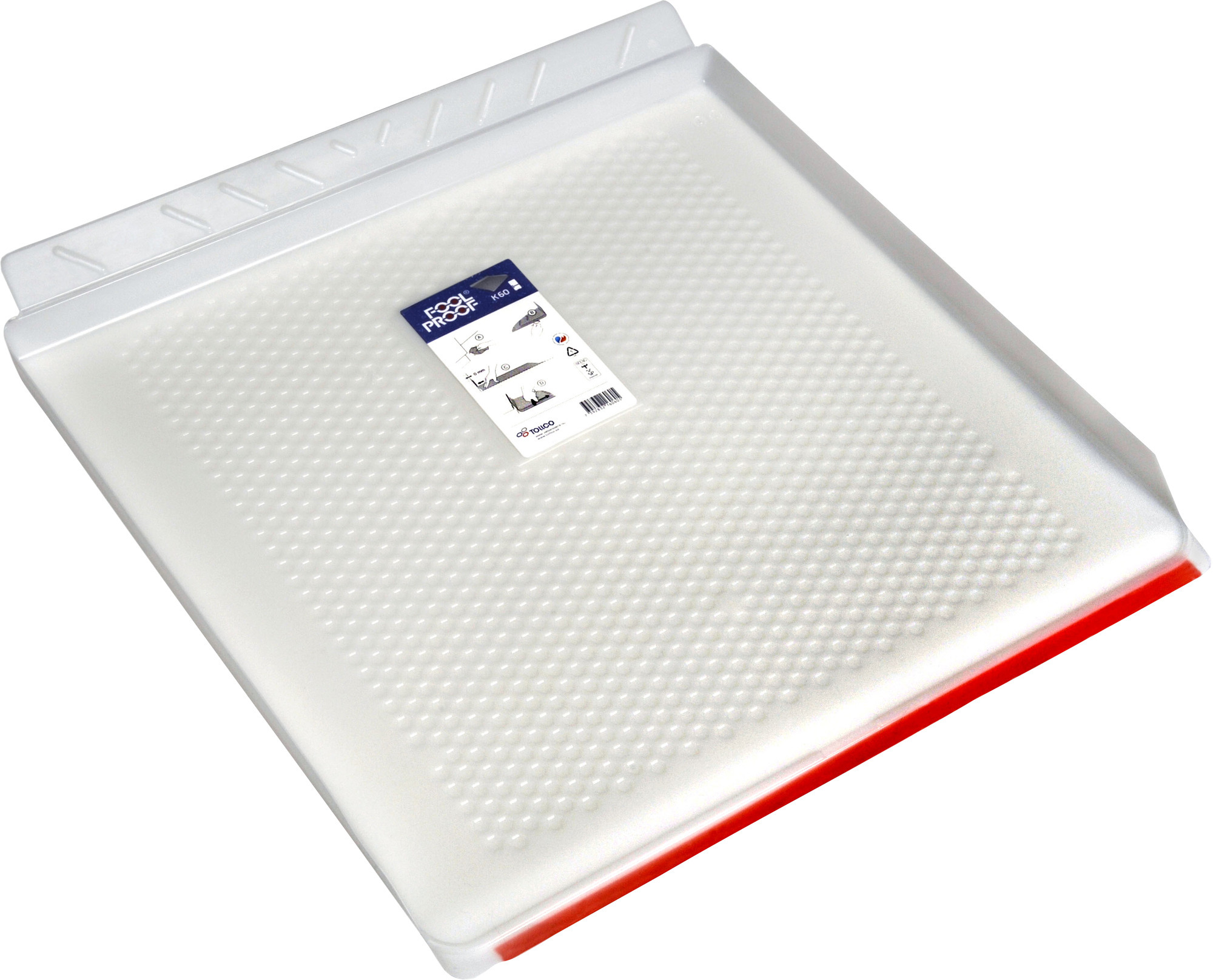 DROPPSKYDD 60X58 CM FÖR KYL-FRYS TRANSP - TOLLCO