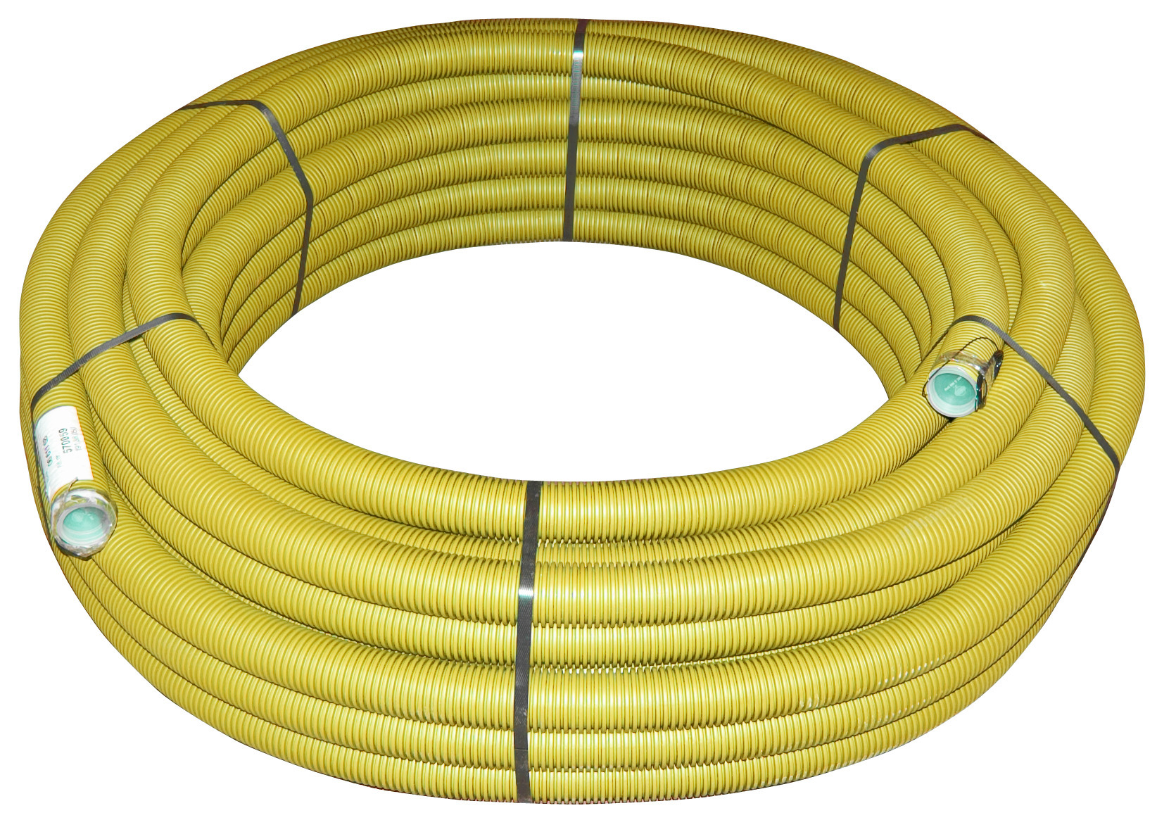 KABELRÖR PEH, KORRUGERAT, DVS, GUL, FÖR KRAFTKABEL - PIPELIFE