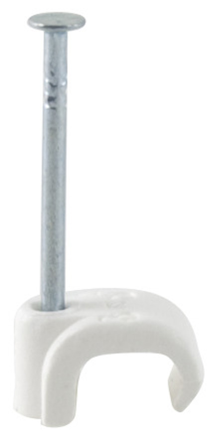 LEDNINGSHÅLLARE 3X5 OVAL VIT