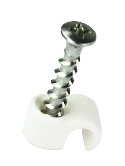 SKRUVCLIPS 7-10 VIT 10ST/PÅSE