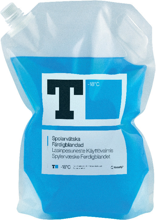 T-BLÅ SPOLARVÄTSKA FÄRDIGBLANDAD - Kemetyl